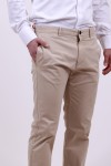 HUGO DAVID222D SLIM FIT CHINO IN STRETCH-COTTON GABARDINE BEIGE 50468314-264
