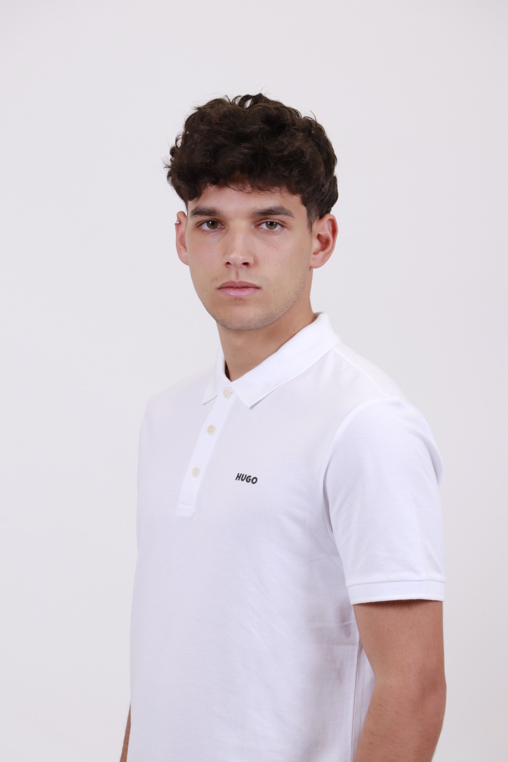 HUGO POLO SHIRT DONOS222 WHITE 50466182-102