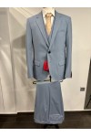 HUGO SUIT SLIM FIT HENRY/GETLIN 232X LIGHT BLUE AND GILET 50530116-483