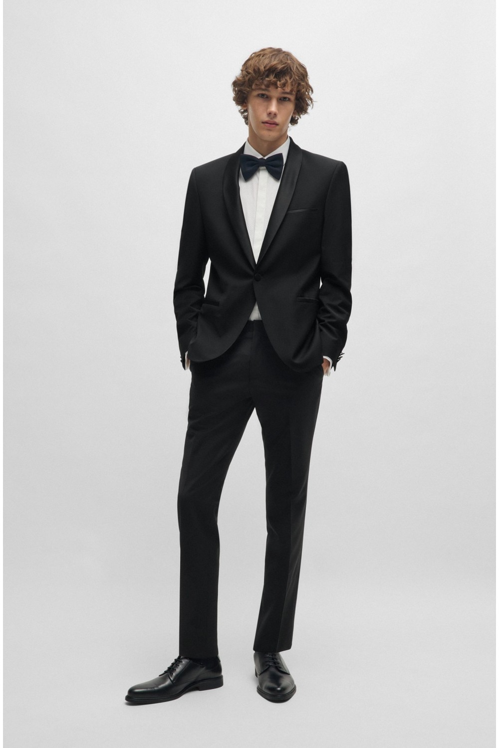 HUGO SUIT SLIM FIT ART224E1X BLACK 50476333-001