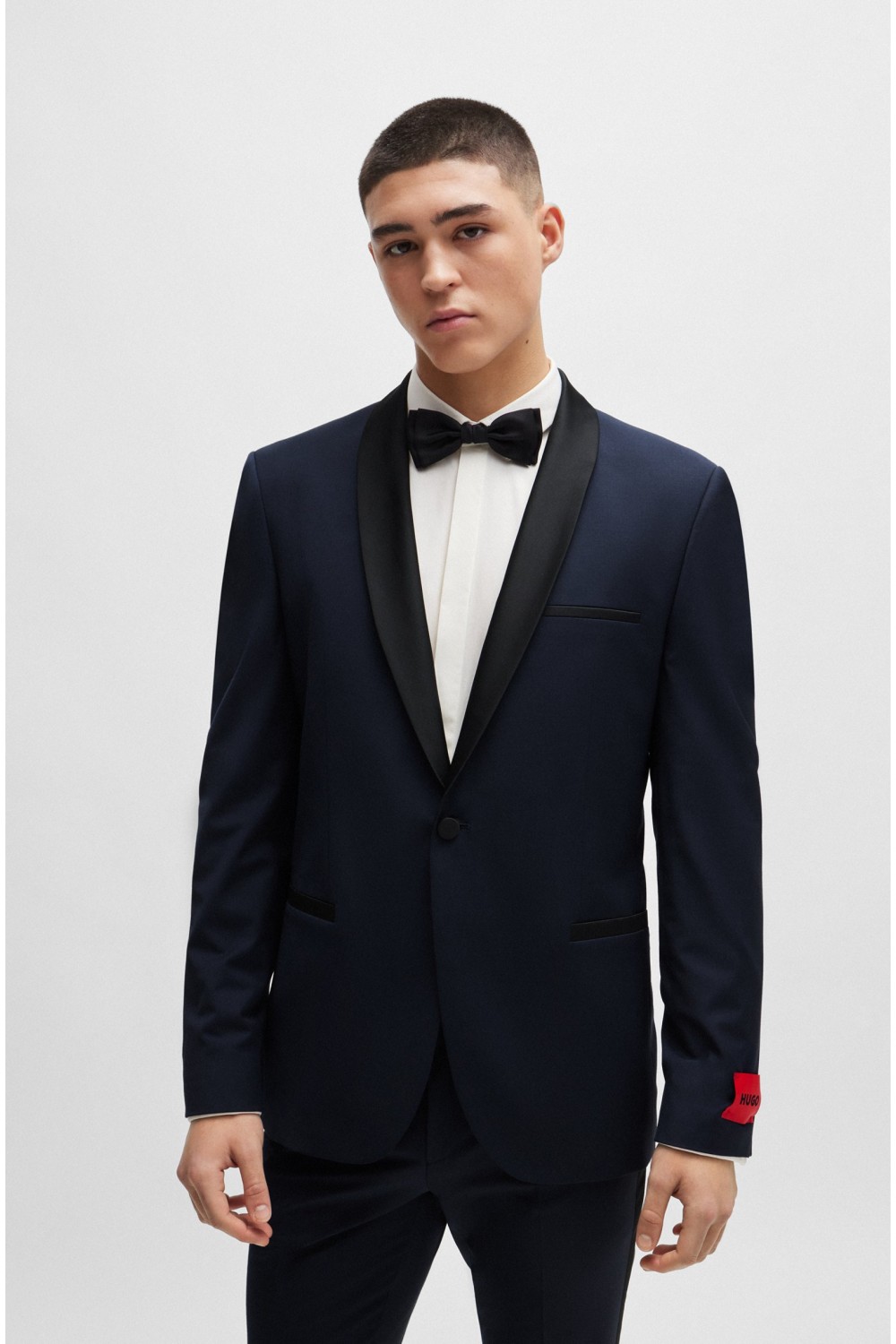 HUGO SUIT SLIM FIT ART224E1X NAVY BLUE 50476333-405