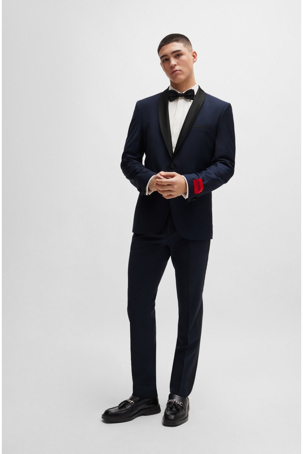 HUGO SUIT SLIM FIT ART224E1X NAVY BLUE 50476333-405