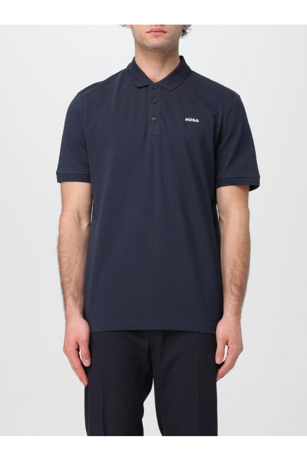 HUGO POLO SHIRT DONOS222 NAVY BLUE 50466182-406