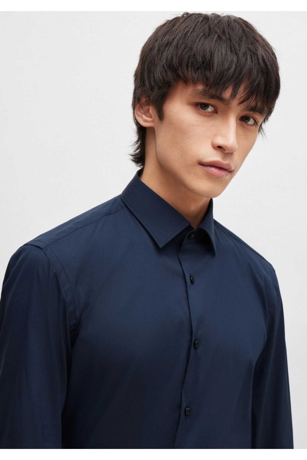 HUGO SLIM PERFORMANCE FIT KENNO NAVY BLUE 50484023-413