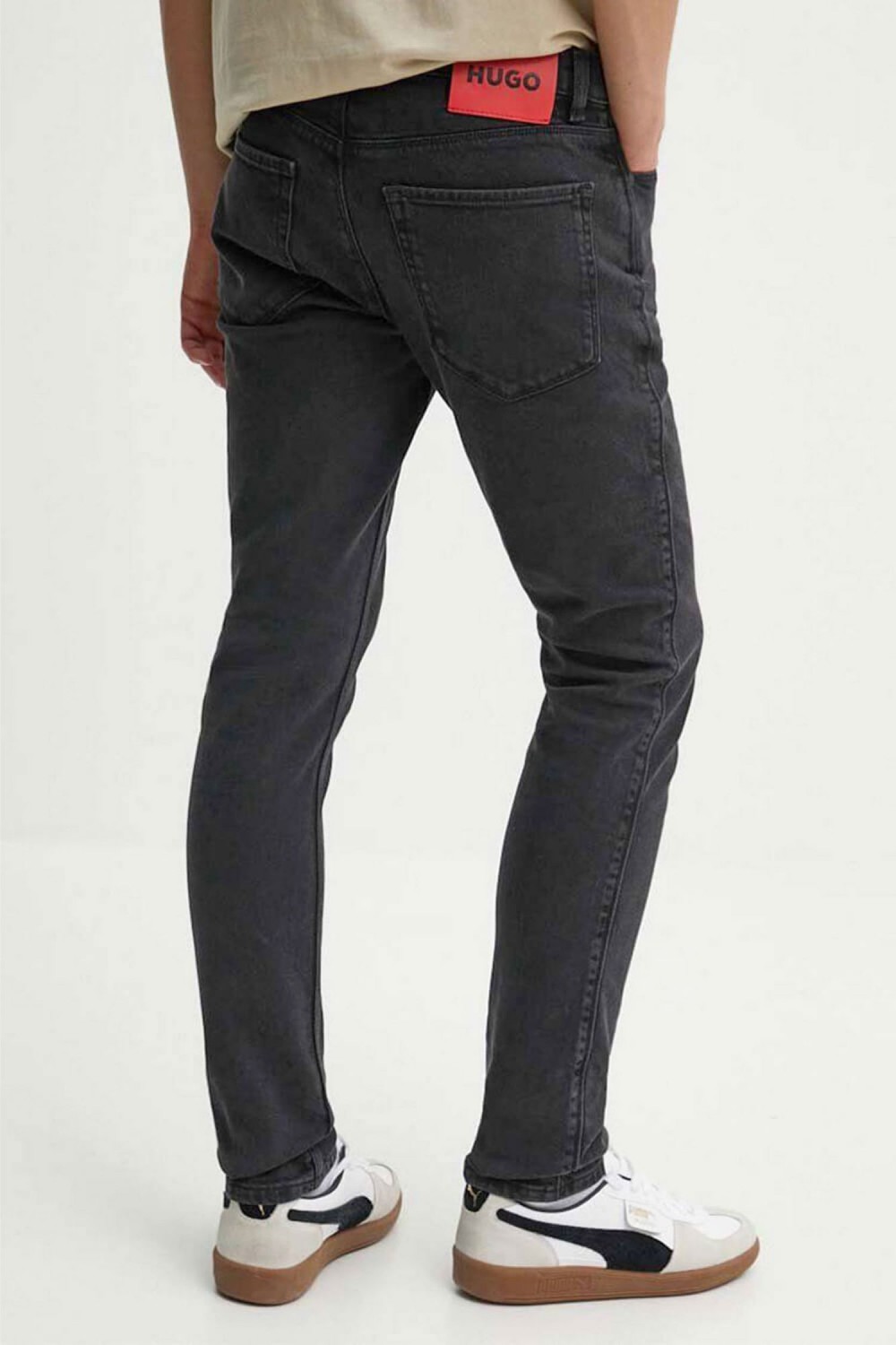 HUGO JEAN EXTRA SLIM FIT DENIM BLACK 734 50517484-009