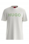 HUGO COTTON JERSEY DULIVIO T-SHIRT WHITE 50467556-102