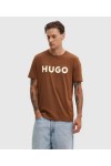 HUGO T-SHIRT DULIVIO BROWN 50467556-212