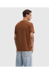 HUGO T-SHIRT DULIVIO BROWN 50467556-212