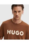 HUGO T-SHIRT DULIVIO BROWN 50467556-212