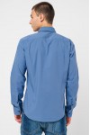 HUGO SLIM FIT POPLIN SHIRT ERMO BLUE 50500216-479