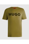HUGO T-SHIRT DULIVIO GREEN 50467556-386