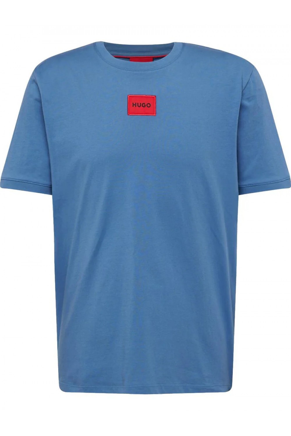 HUGO T-SHIRT DIRAGOLINO 212 WITH RED LOGO BLUE  50447978-427