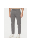 HUGO SLIM FIT CHINO PANT DAVID22D COTTON GABARDINE GREY 50533851-086