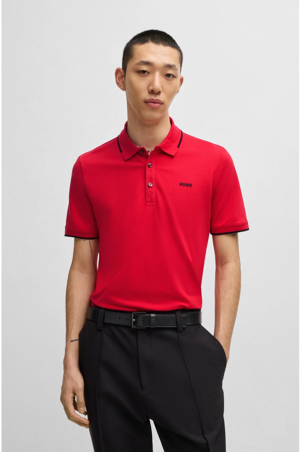 HUGO POLO SHIRT DINOSO222 RED 50467344-693