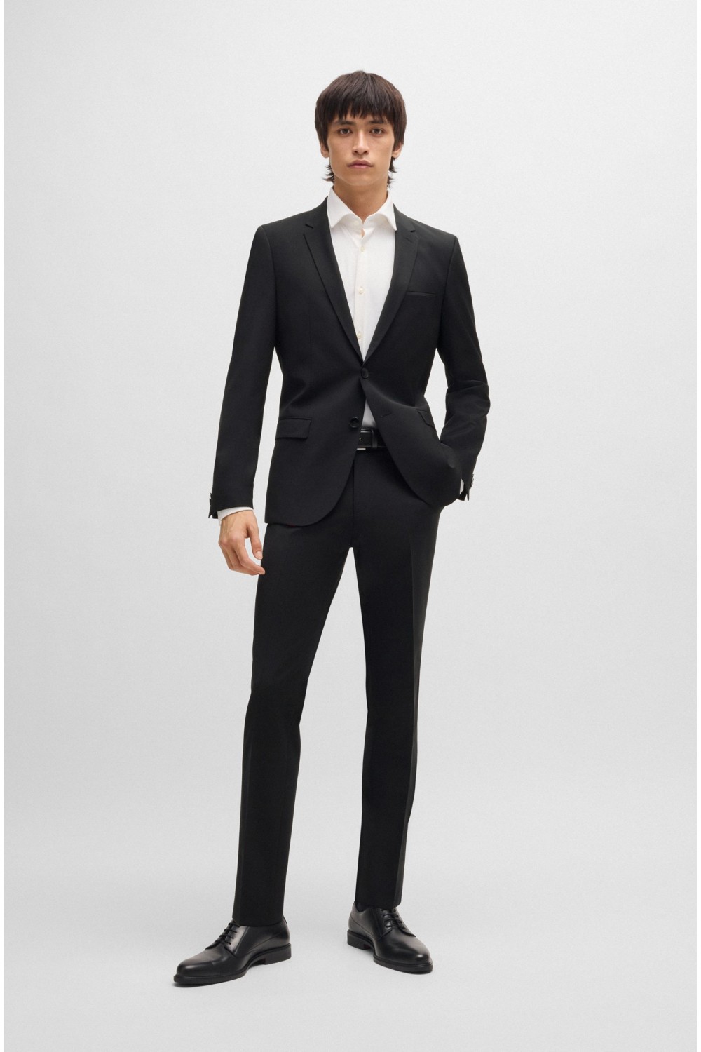 HUGO SUIT SLIM FIT ARTI/HESTEN 212X BLACK 50450994-001