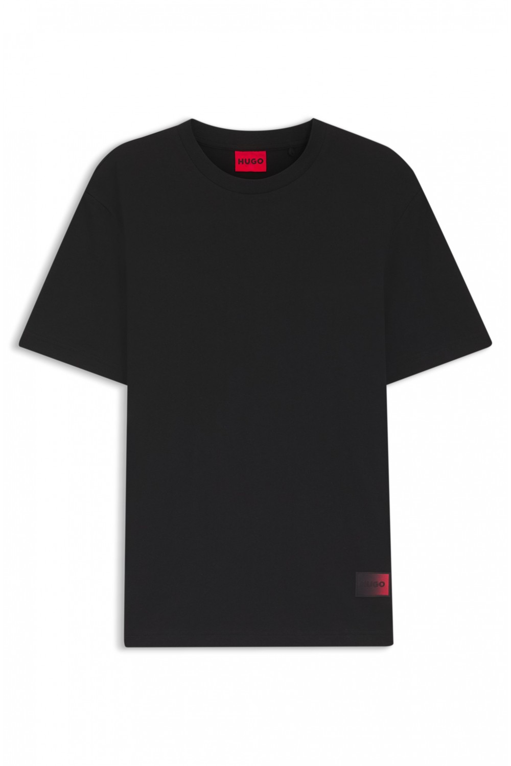 HUGO COTTON JERSEY DANOTO T-SHIRT BLACK 50553244-001