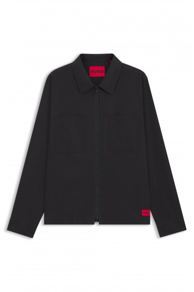 HUGO EVALOM OVERSHIRT BLACK 50556274-001