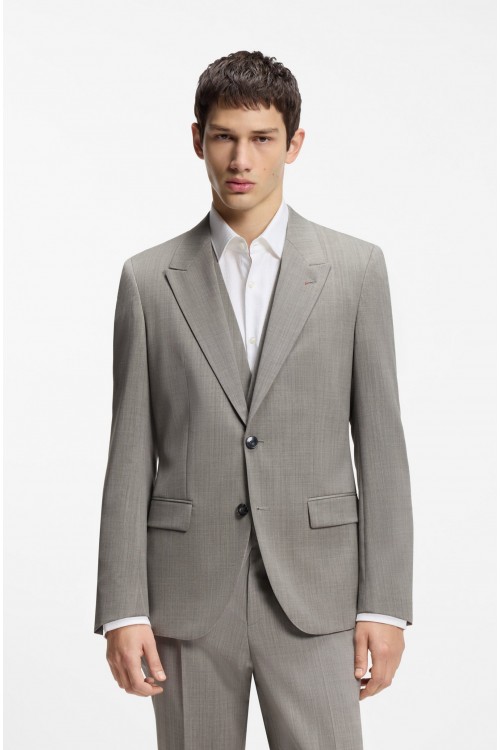 HUGO SUIT SLIM FIT HENRY-GETLIN OPEN GREEN 50553799-389