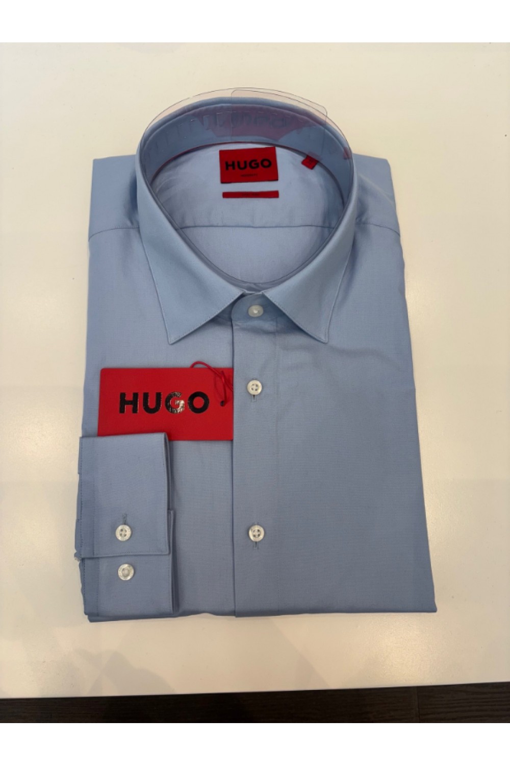 HUGO REGULAR FIT SHIRT VALERIO BLUE 50519812-459