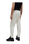 HUGO TRACKSUIT COTTON-TERRY BOTTOMS WITH CONTRAST LOGO WHITE 50489617-102