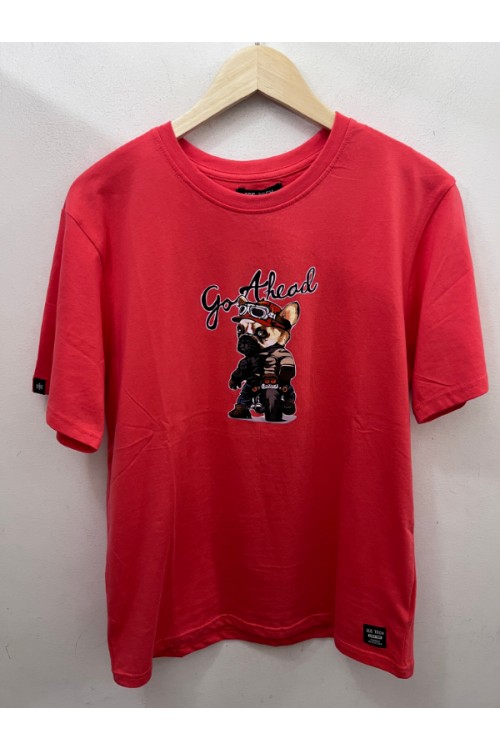 ICE TECH T-SHIRT WITH LOGO PINK ICETECHSS2503