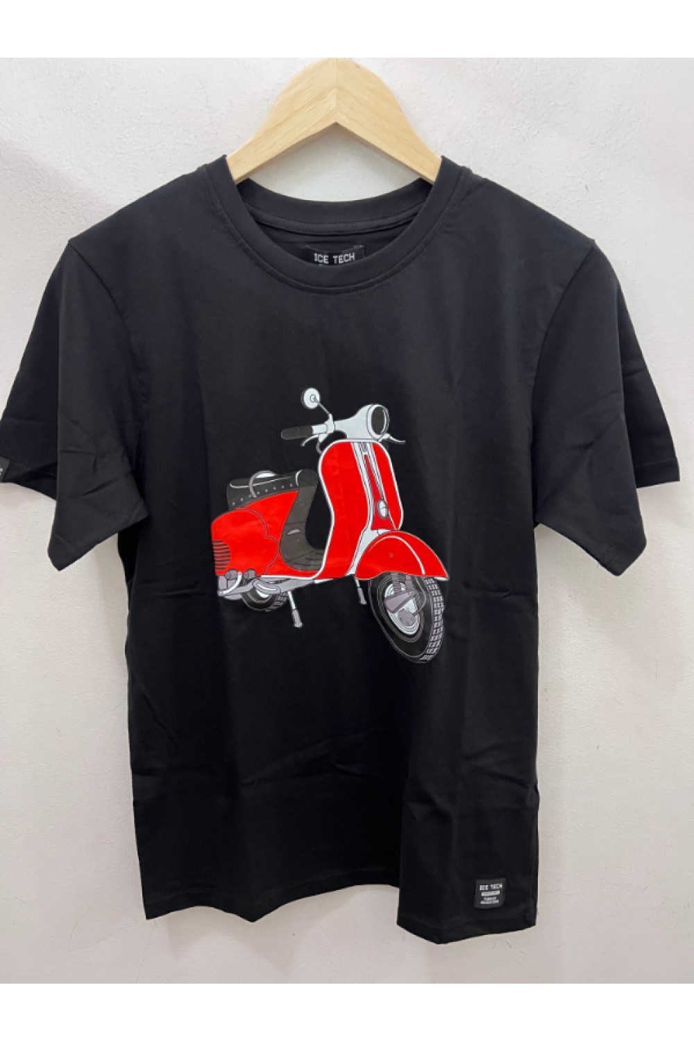 ICE TECH T-SHIRT WITH LOGO BLACK ICETECHSS2503