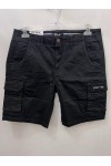 ICE TECH CARGO SHORTS BLACK ICT01