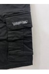ICE TECH CARGO SHORTS BLACK ICT01