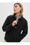 JACK & JONES SOHO HALF ZIP FLEECE SN BLACK 12279680