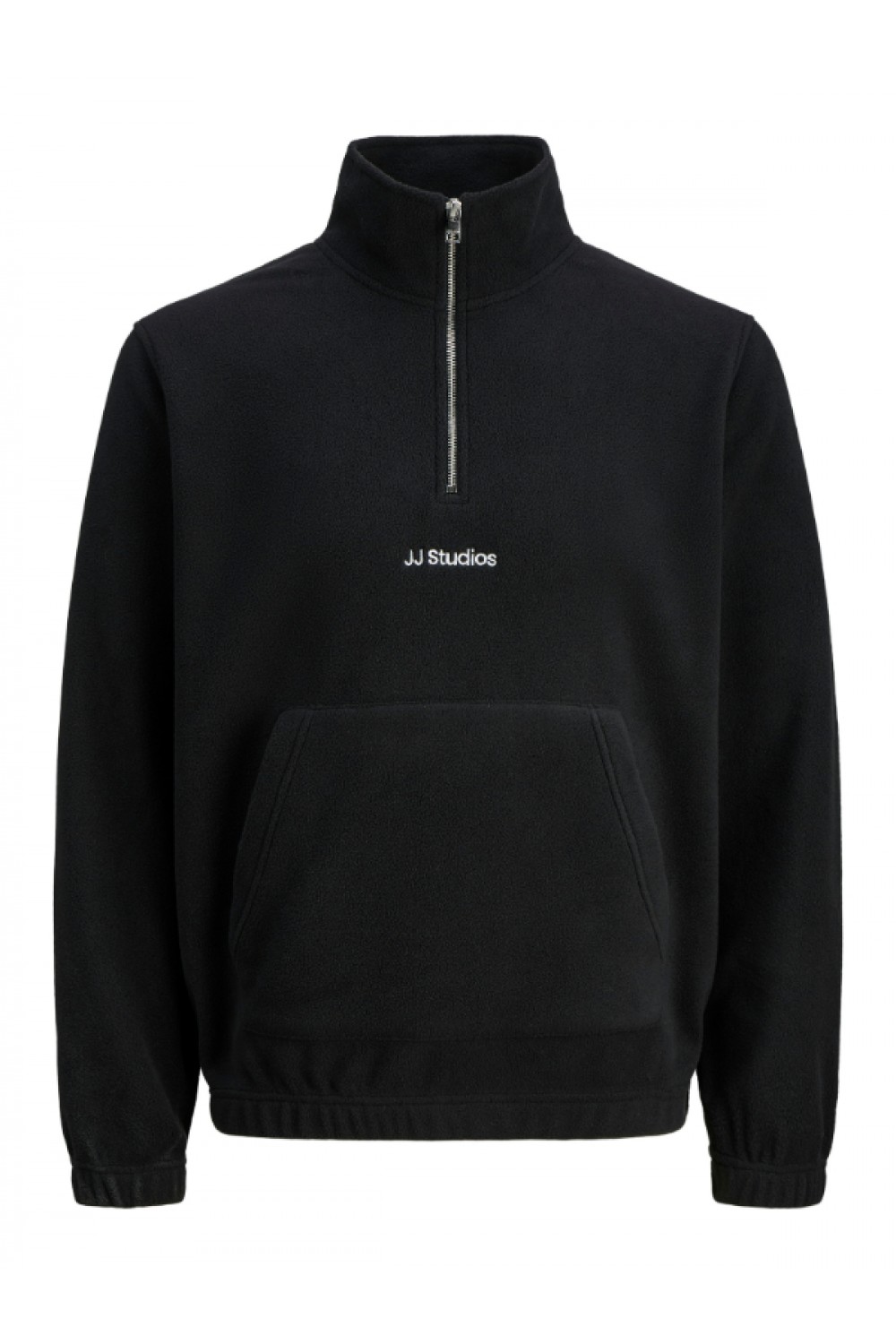 JACK & JONES SOHO HALF ZIP FLEECE SN BLACK 12279680