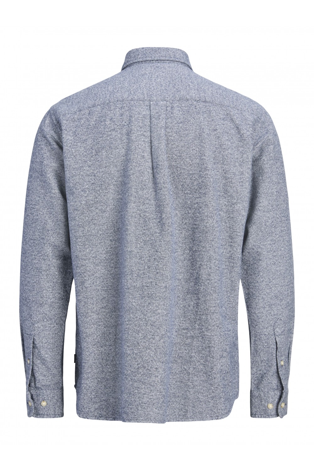 JACK & JONES HARVEY TWILL SOLID L/S SHIRT DARK NAVY 12302264