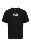 JACK & JONES CORP GRAPHIC TEE SS O-NECK BLACK 12268415