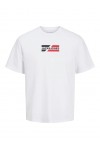 JACK & JONES CORP GRAPHIC TEE SS O-NECK WHITE 12268415