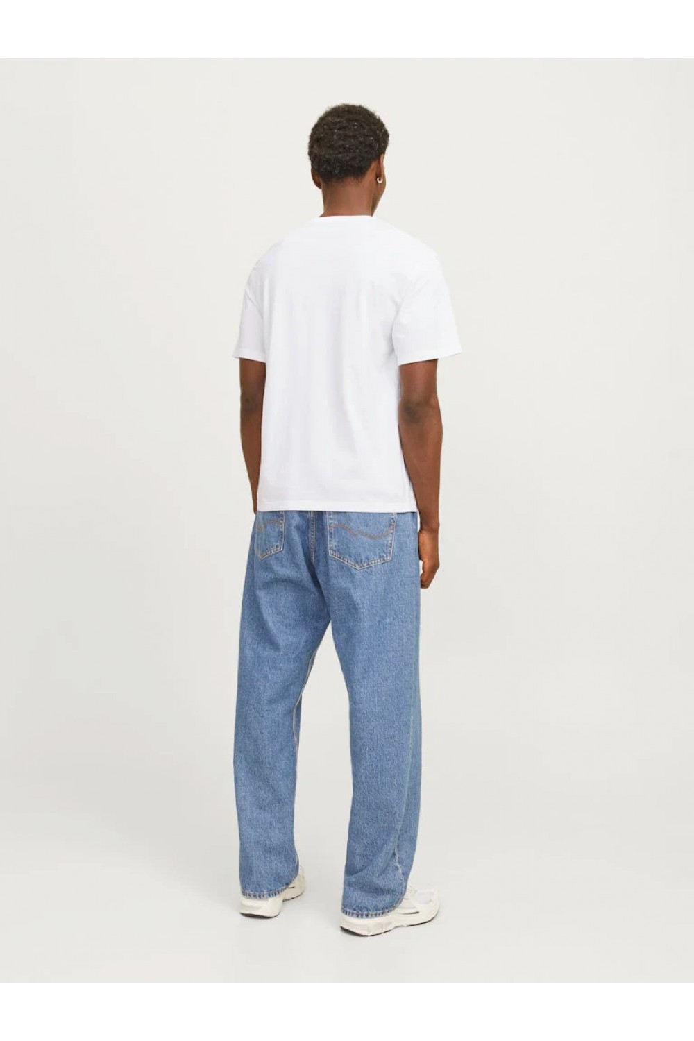 JACK & JONES CORP GRAPHIC TEE SS O-NECK WHITE 12268415