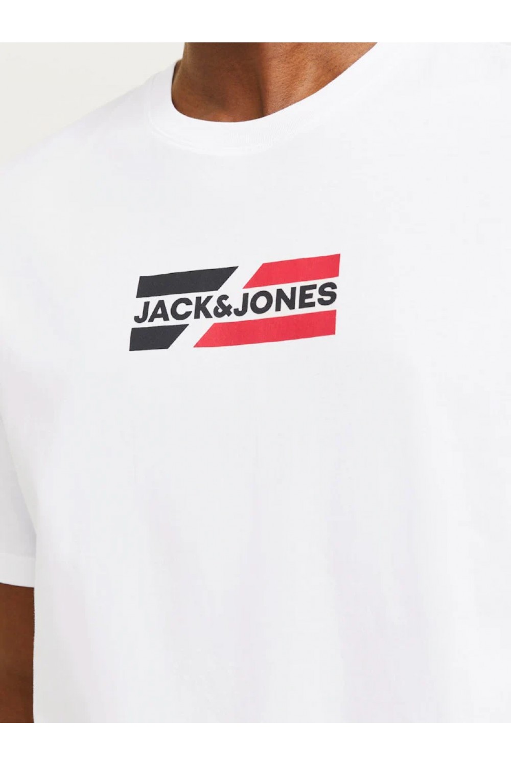 JACK & JONES CORP GRAPHIC TEE SS O-NECK WHITE 12268415