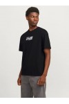 JACK & JONES CORP GRAPHIC TEE SS O-NECK BLACK 12268415