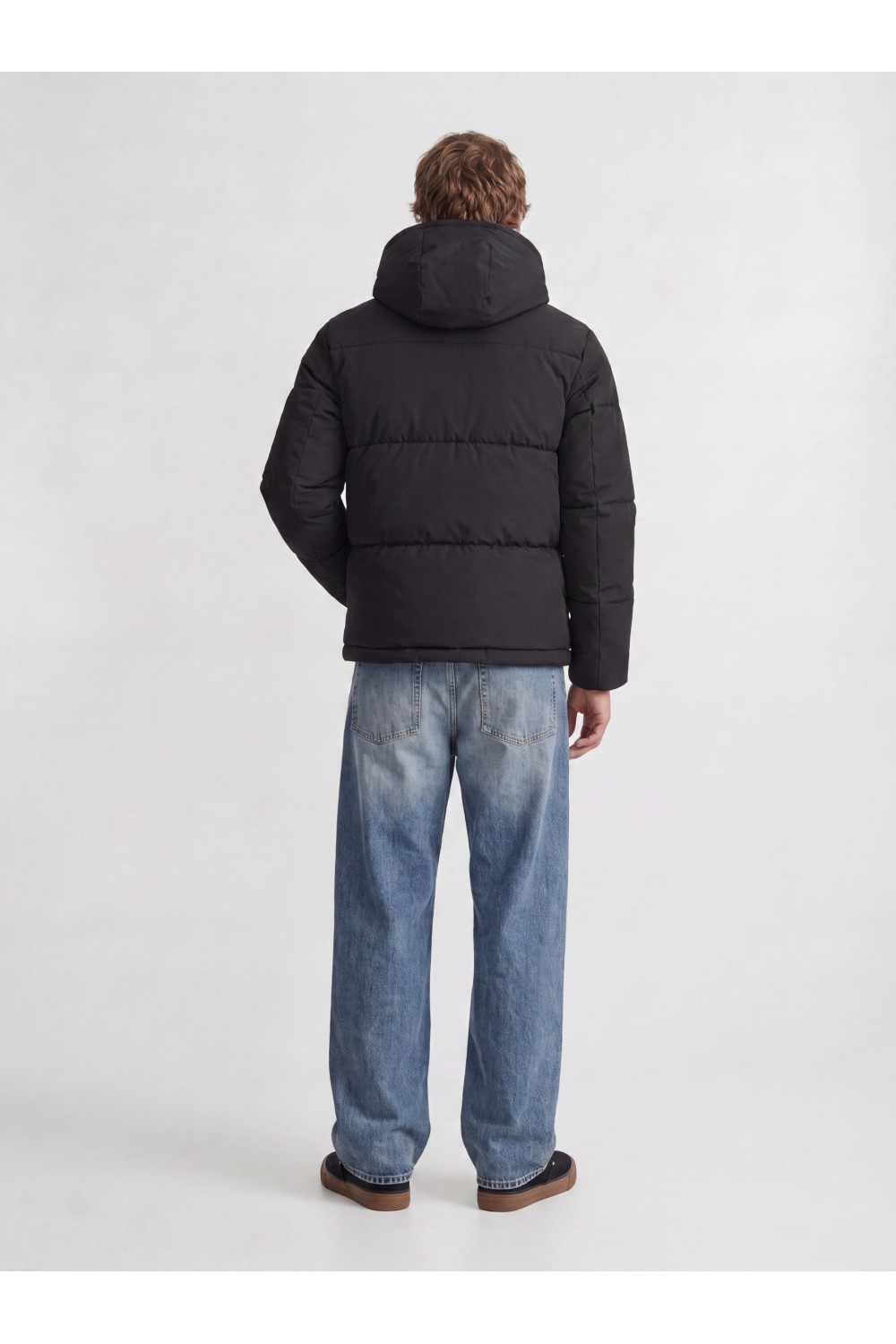 JACK & JONES GALAXY PUFFER JACKET BLACK 12303930