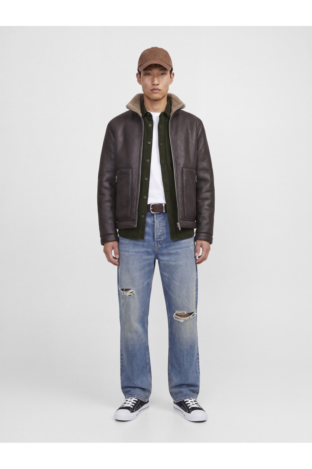 JACK & JONES ZAC CORDUROY OVERSHIRT ROSIN 12299048