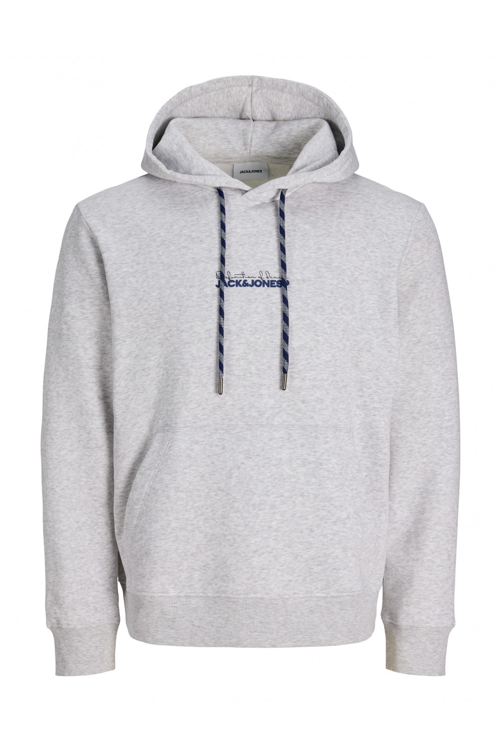 JACK & JONES KENDRICK SWEAT HOOD WHITE MELANGE 12298421