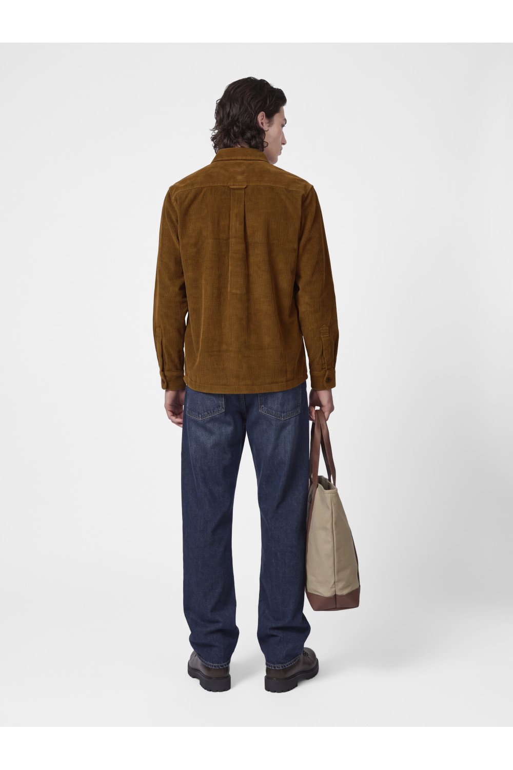 JACK & JONES ZAC CORDUROY OVERSHIRT MONKS ROBE 12299048