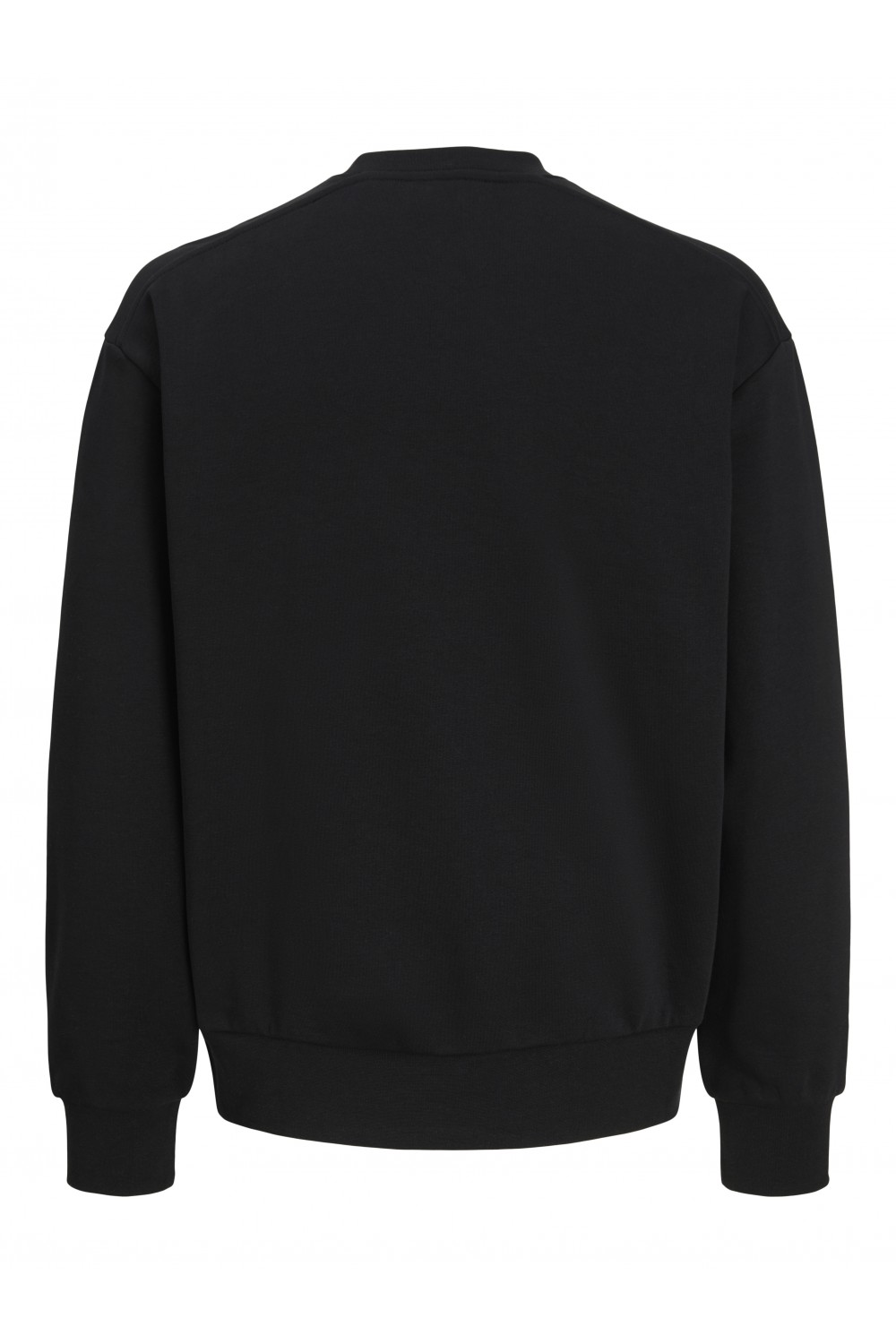 JACK & JONES CLUB BADGE SWEAT CREW NECK BLACK 12300444