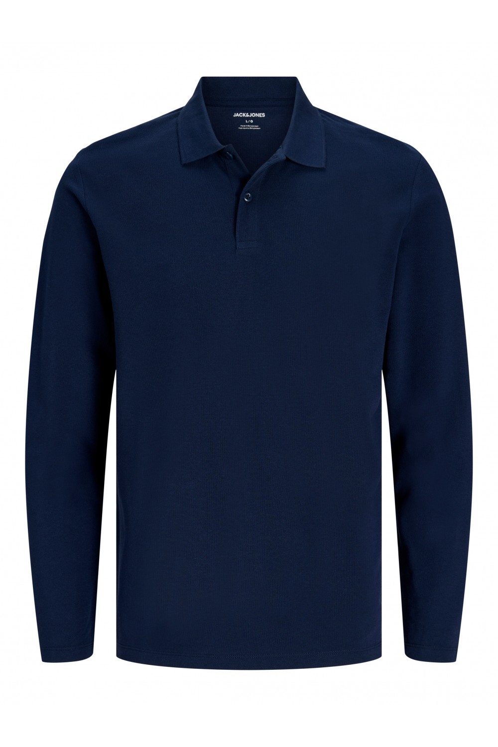 JACK & JONES PRKANE POLO LS NAVY BLAZER 12306293