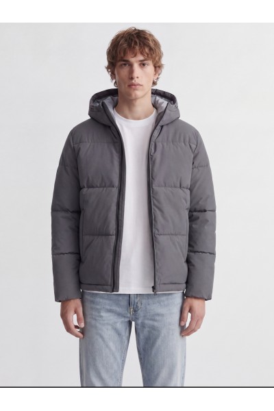 JACK & JONES GALAXY PUFFER JACKET ASPHALT 12303930