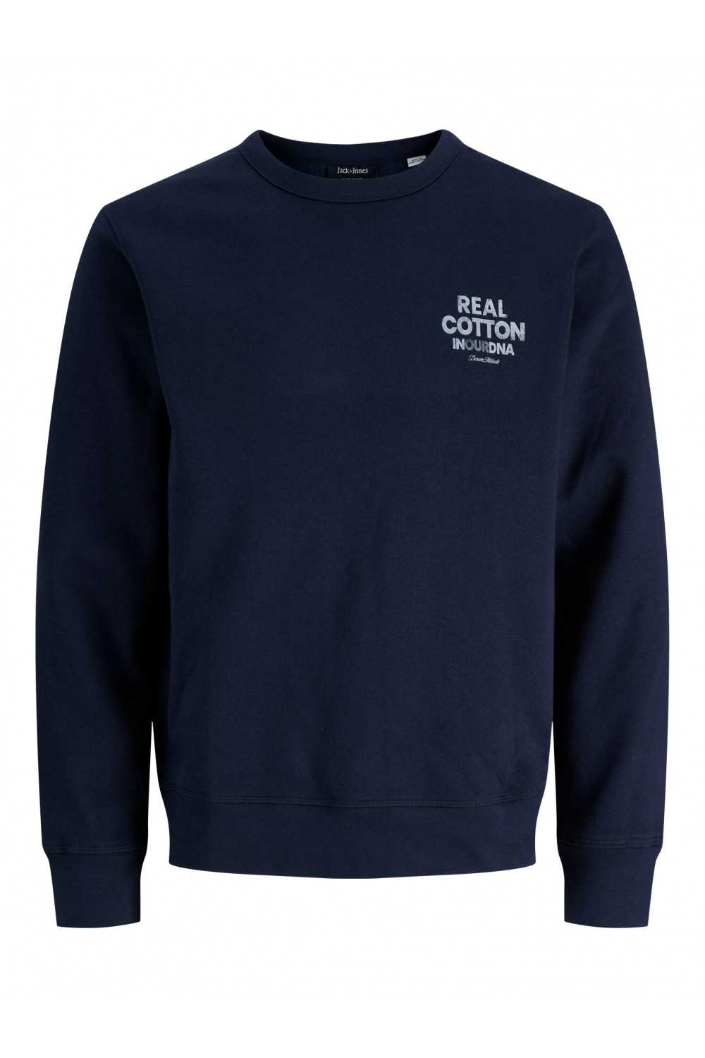 JACK & JONES DOVER GRAPHIC SWEAT CREW SN NAVY BLAZER 12299443