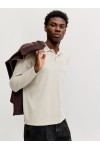 JACK & JONES PRKANE POLO LS MOONBEAM 12306293