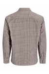 JACK & JONES BLUOLIVER CORDUROY L/S OVERSHIRT PLAZA TAUPE 12301355