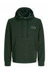 JACK&JONES CORP LOGO SWEAT HOOD NOOS SCARAB 12152840