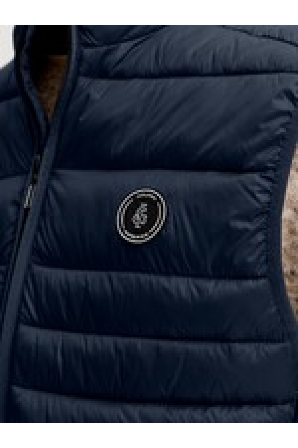 JACK & JONES KINGSLEY LIGHT BODYWARMER COLLAR NOOS NAVY BLAZER 12298870