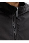 JACK & JONES CHARGE STAND COLLAR BOMBER NOOS BLACK 12288895