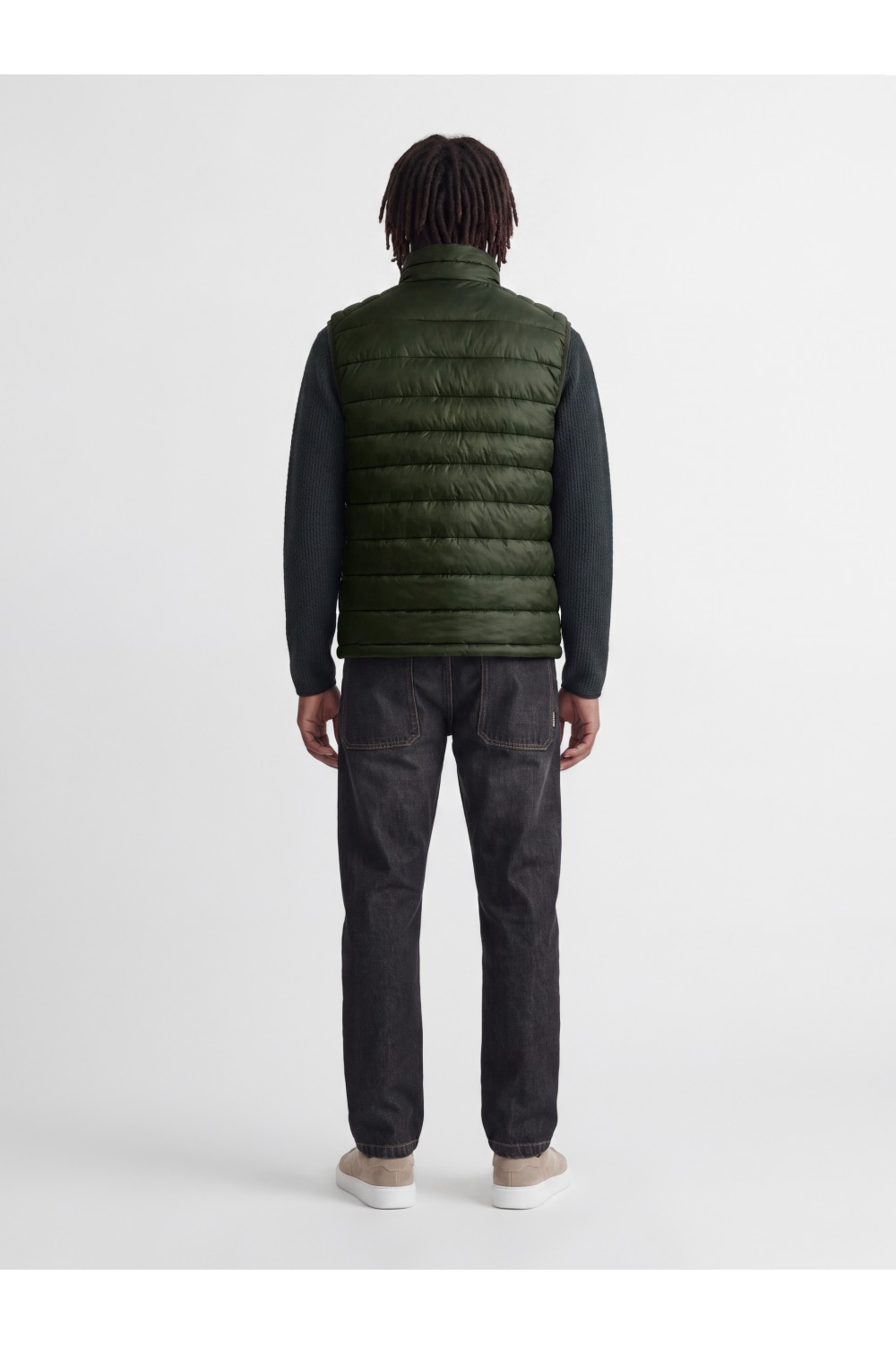 JACK & JONES KINGSLEY LIGHT BODYWARMER COLLAR NOOS ROSIN 12298870